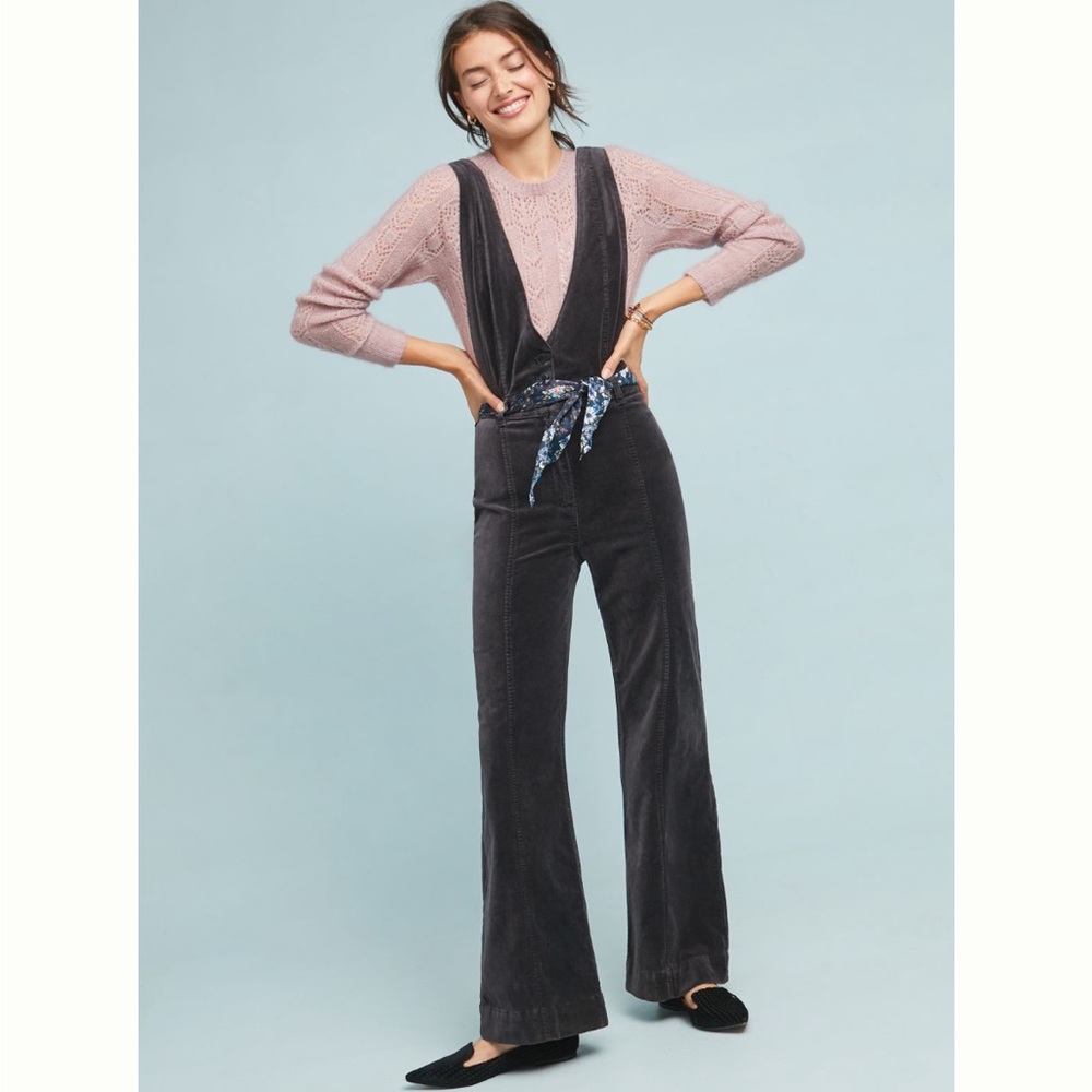 Pilcro Velvet Jumpsuit